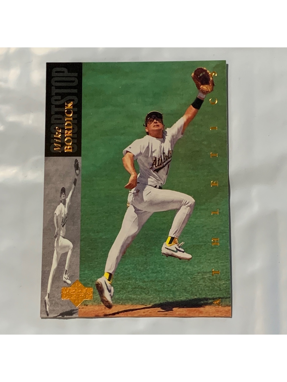 1994 Upper Deck Mike Bordick Baseball Card